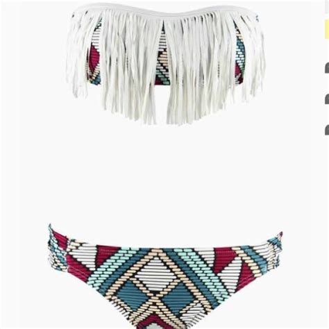 Tribal Bandeau Suit Tribal Print Bikini Tribal Prints Bandeau