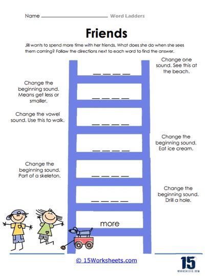 Printable Word Ladders