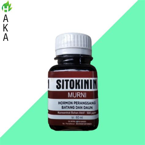 Jual SITOKININ HORMON PERANGSANG BUAH DAN BATANG MURNI 60ML ZPT BATANG