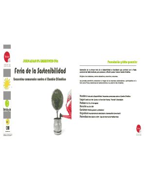 Completable En L Nea Ayto Benicassim Feria De La Sostenibilidad