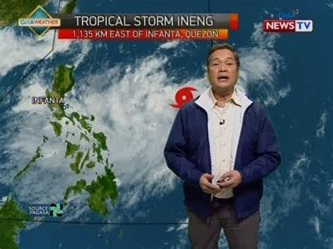 SONA Weather Update As Of 9 43 PM August 21 2019 YouTube