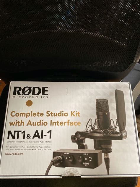 Rode Complete Studio Kit With Ai Audio Other Audio Equipment On Carousell