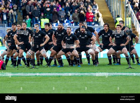 Roma ITALY 12 November 2016 Rugby Stadio Olimpico In Roma Rugby