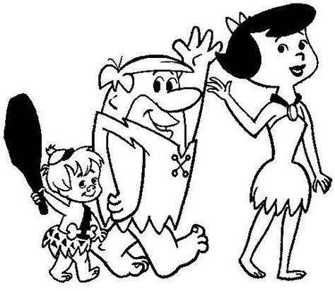 Flintstones Coloring Pages Coloring Pages Flintstones Coloring Porn