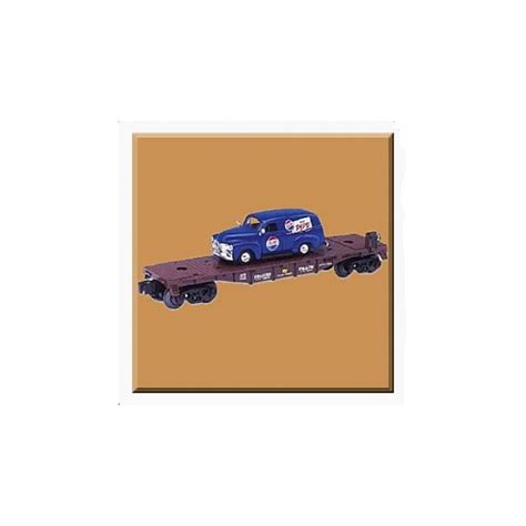 LIONEL 36090 FLATCAR WITH DIE CAST PEPSI TRUCK - Toy Train Factory Outlet