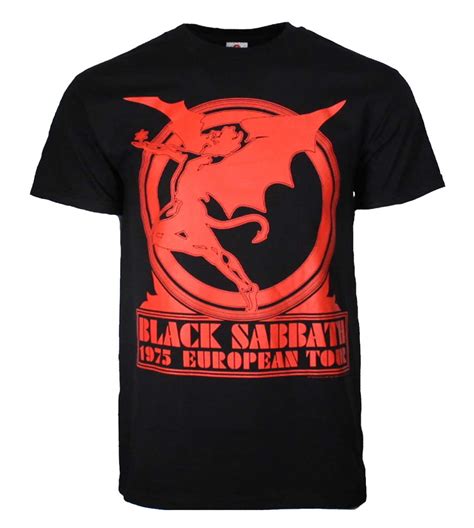 Black Sabbath Black Sabbath Europe 75 T-Shirt