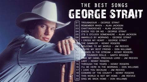 Best Songs Of George Strait George Strait Greatest Hits Full Album