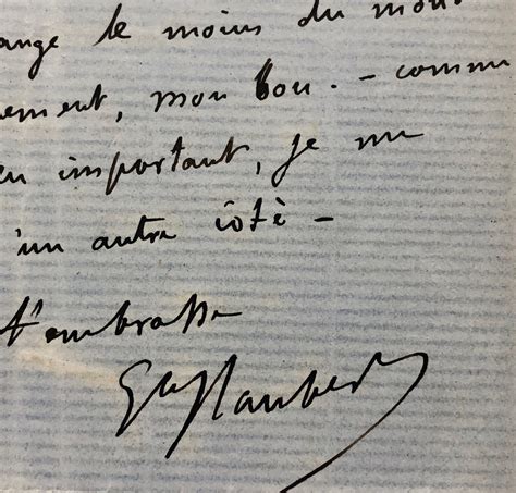 Gustave Flaubert Lettre Autographe Sign E Ernest Feydeau M Moire