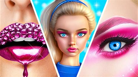 Из бедной непопулярной куклы в богатую и популярную/Преображение при ...