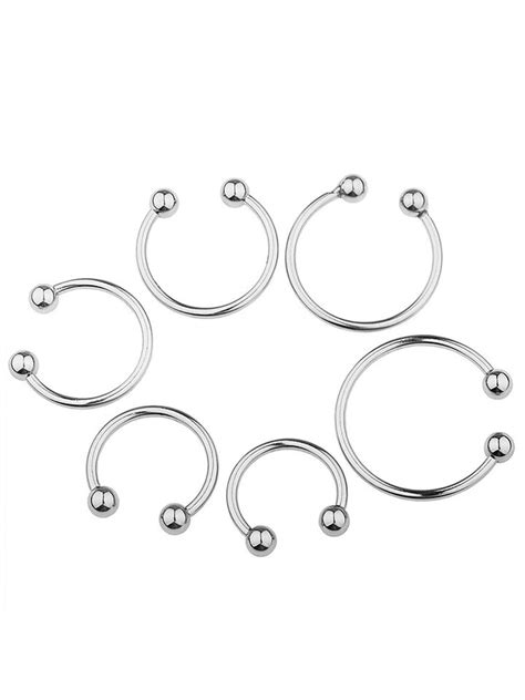 Dual Ball Cock Head Glans Penis Ring Sex Increase Orgasm For Men Stainless Steel Ebay