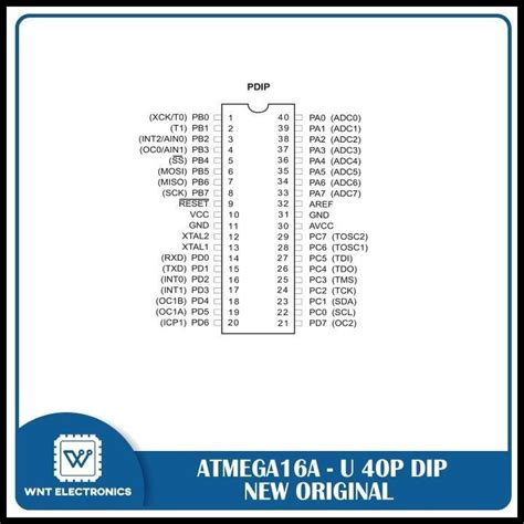 Jual TERMURAH ATMEGA16A ATMEGA16 ATMEGA 16 A DIP 40P AVR