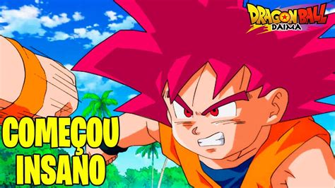 COMEÇOU Dragon Ball Daima Episódio 01 Completo GOKU SE ASSUSTA AO