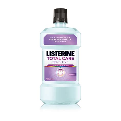 Listerine Total Care Sensitive Antibakteriális szájvíz 500 ml NAAU HU