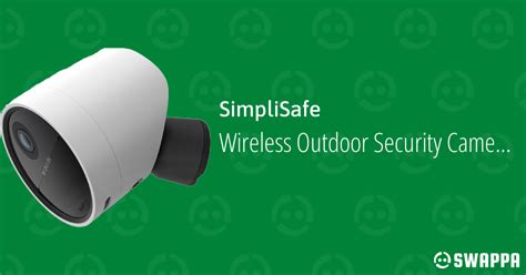 SimpliSafe Wireless Outdoor Security Camera - Swappa