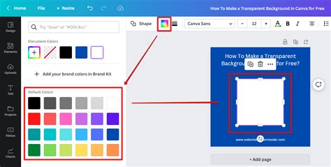 How Do I Make A Transparent Background In Canva For Free