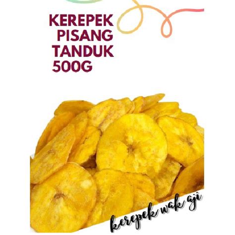 Kerepek Pisang Tandok Crunchy G Shopee Malaysia