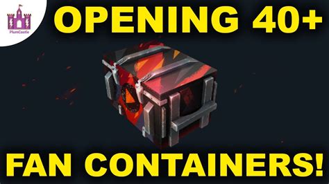 Wot Blitz Opening Plus Fan Containers Youtube