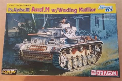 DRAGON 1 35 Pz Kpfw III Ausf M Modellbausatz Panzer III EUR 67 00