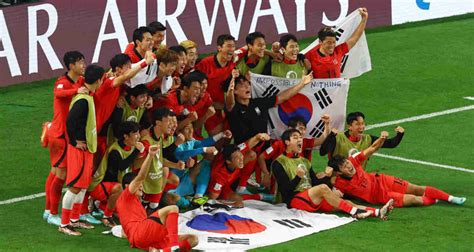 Coreia do Sul derrota Portugal surpreende e avança na Copa do Mundo