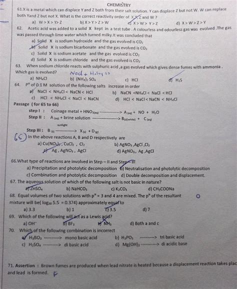 Equal Volumes Of Two Solutions With Ph And Are Mixed The Ph Of The R