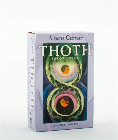 Crowley Thoth Tarot Deck Small Aleister Crowley Lady Frieda Harris