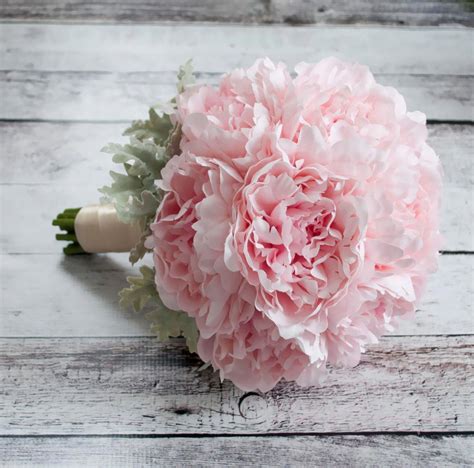 Blush Pink Peony Wedding Bouquet Peonies Peony Bouquet Wedding