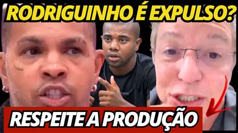 BONINHO PERDE A PACIÊNCIA E RIDICULARIZA RODRIGUINHO NA FRENTE DE