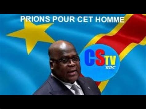 MESSAGE DU CHEF DE L ETAT FELIX TSHISEKEDI A LA NATION SUIVIE DE L