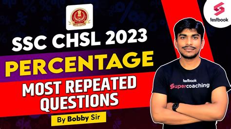 Ssc Chsl Most Repeated Questions Percentage Ssc Chsl Maths