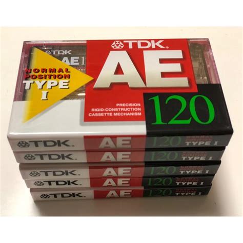 Tdk Tdk オーディオカセットテープ Ae 120f 5本まとめセットの通販 By ドバイ行ってみたいs Shop｜ティーディーケイ