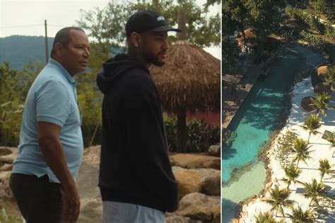 Veja fotos do lago artificial que Neymar está construindo em sua nova