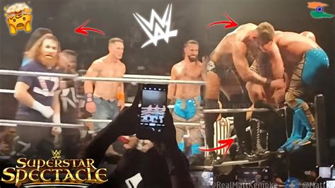 OMG Seth Rollins Cody Rhodes Vs Imperium WWE Superstars Spectacle