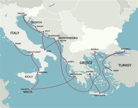 Cruises from Italy to Greece - 2023, 2024 & 2025 Seasons