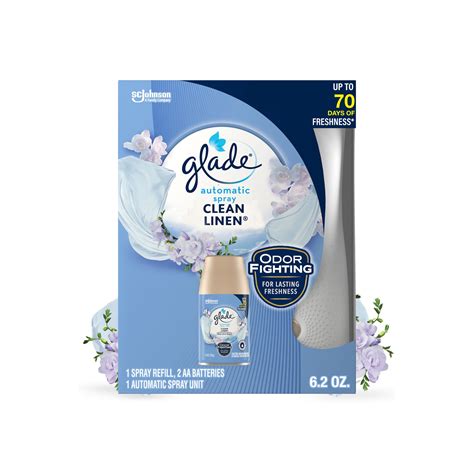 Glade Automatic Spray Air Freshener Starter Kit Gift Set 1 Holder And