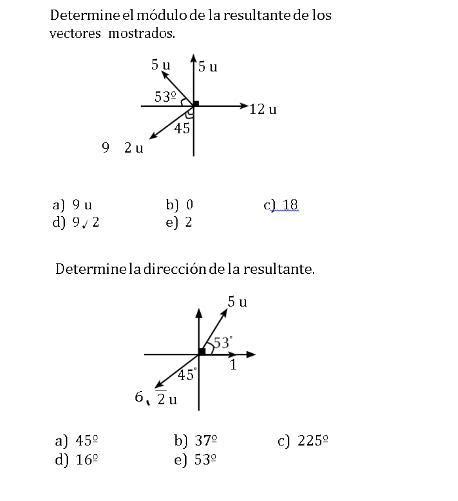 Tema Veectores Podrian Ayudar A Como Resolverlos Por Favor