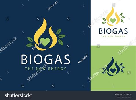 Industry Biogas Logo Template Vector Illustration Stock Vector (Royalty Free) 2150791125 ...