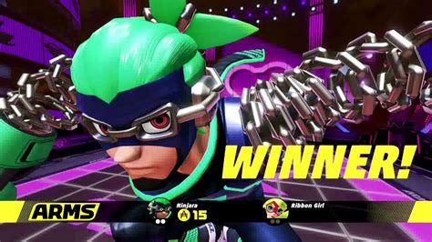 Arms Nintendo Switch Grand Prix As Ninjara Youtube