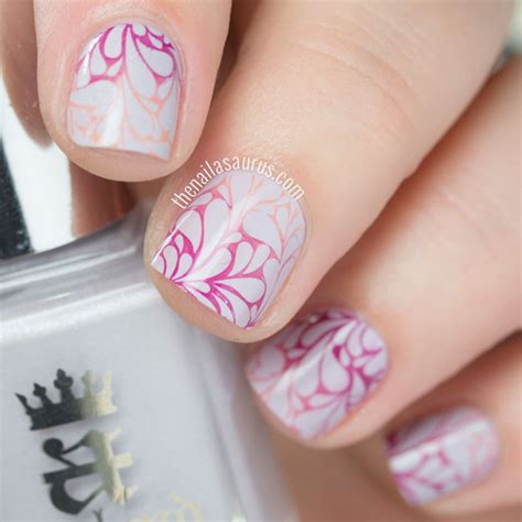 The Nailasaurus Uk Nail Art Blog Dc Not A Water Marble The