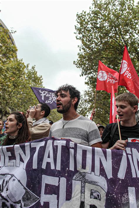 Grève pour les salaires Paris 12 O Phil Des Contrastes Flickr