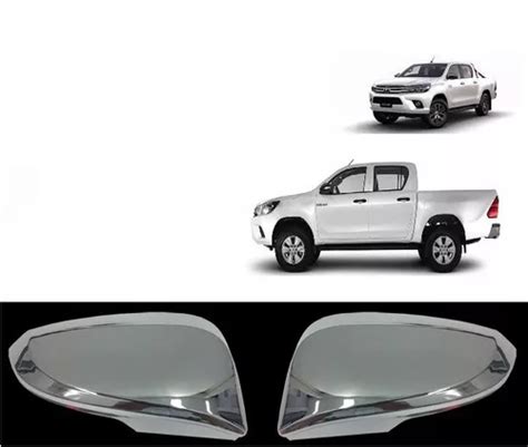 Cachas Cubre Espejo Para Toyota Hilux Cromada