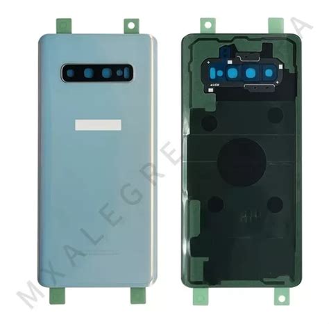 Tapa Trasera Con C Mara Cristal Para Samsung S Plus Blanco Env O Gratis