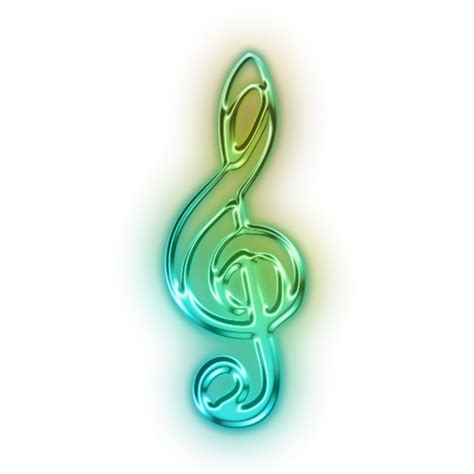 Neon Music Notes Wallpaper - WallpaperSafari