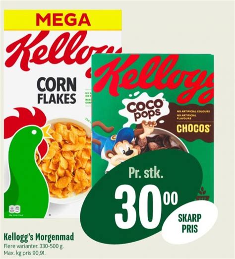 Kelloggs Coco Pops Morgenmadsprodukt Min Købmand marts 2023 Alle