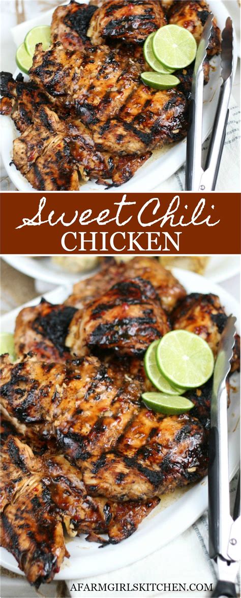 Sweet Chili Grilled Chicken Easy To Make Chicken Marinade Sweet Chili Chicken Grilled