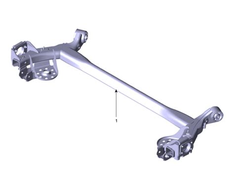 Kia Rio Rear Suspension System Rear Torsion Beam Axle