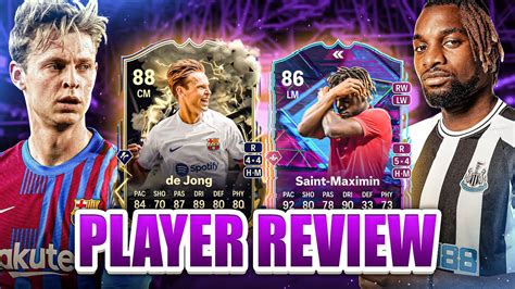 Ea Fc Saint Maximin Flashback Und De Jong Thunderstruck Player