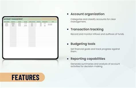 Account Management Template in Excel, Google Sheets - Download | Template.net