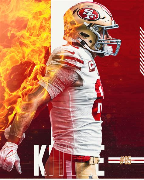 George Kittle 49ers Wallpapers - Wallpaper Cave