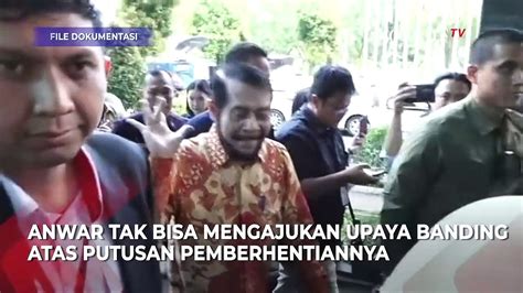 Usai Putusan Mkmk Ketua Jimly Asshiddiqie Tegaskan Anwar Usman Tak