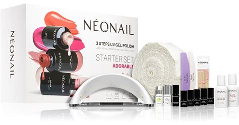 Neonail Adorable Starter Set Gift Set For Nails Notino Ie